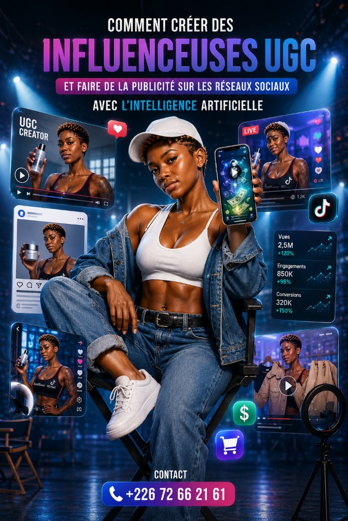 UGC Influenceuses IA