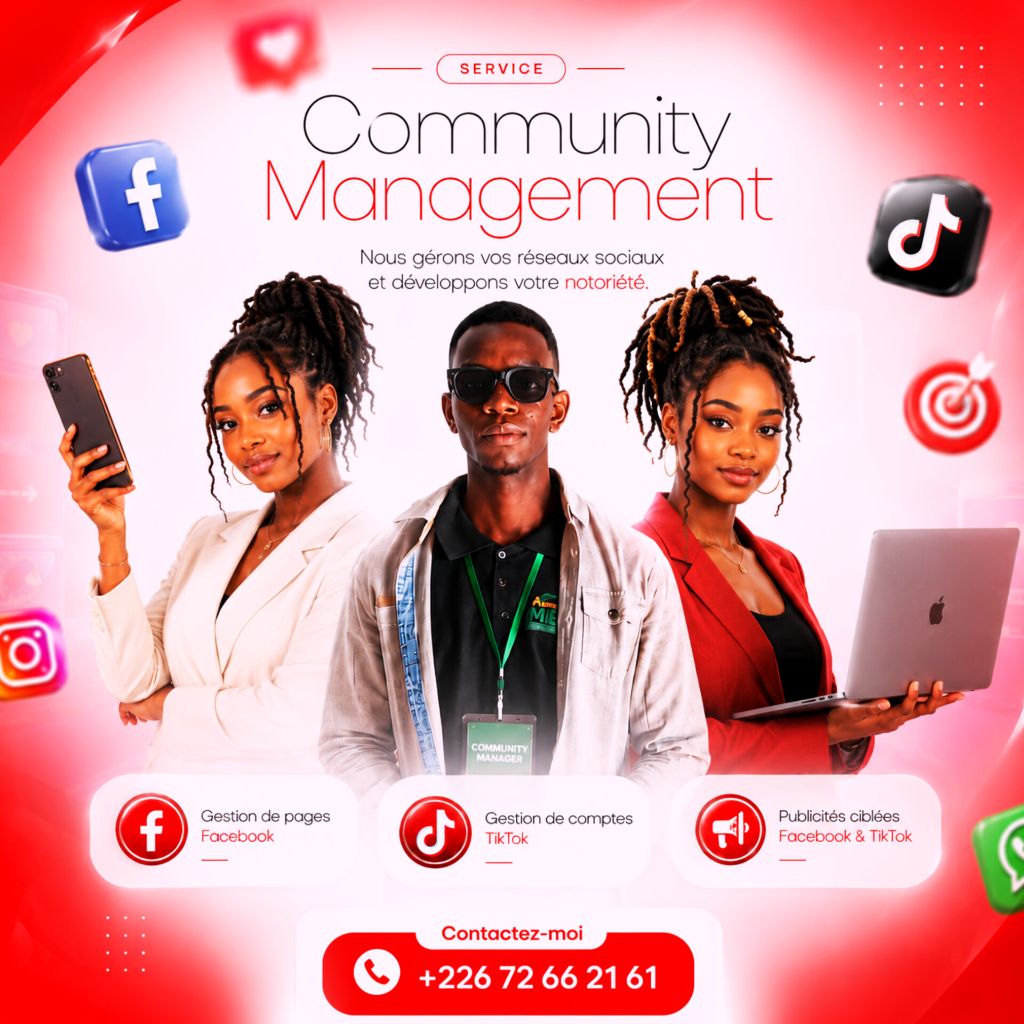 Community Management – Gestion des réseaux sociaux