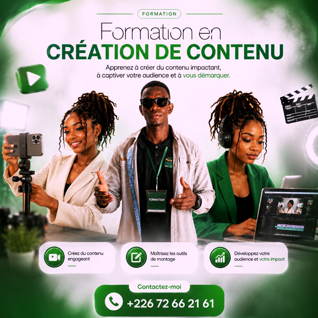 Formation en création de contenu impactant